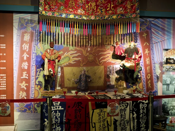 Taipei,Glove puppetry stage — Stockfoto