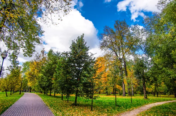 Autunno in città — Foto Stock