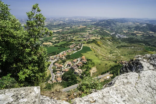 stock image High view from San Marino