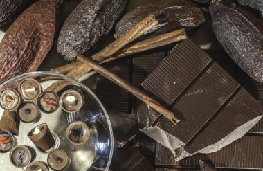 Çikolatalı bonbon ve çikolata