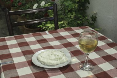 Restoran Yunanistan tabloda