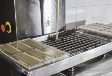 Çikolata çikolata fabrikasında yapma