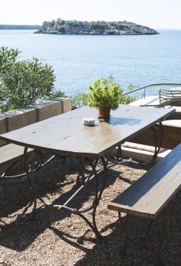 tipik Yunan restoranı 