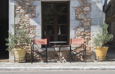 tipik Yunan restoranı 