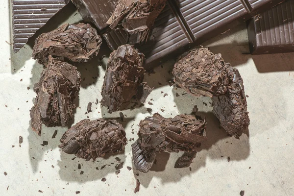 Sabrosa barra de chocolate —  Fotos de Stock