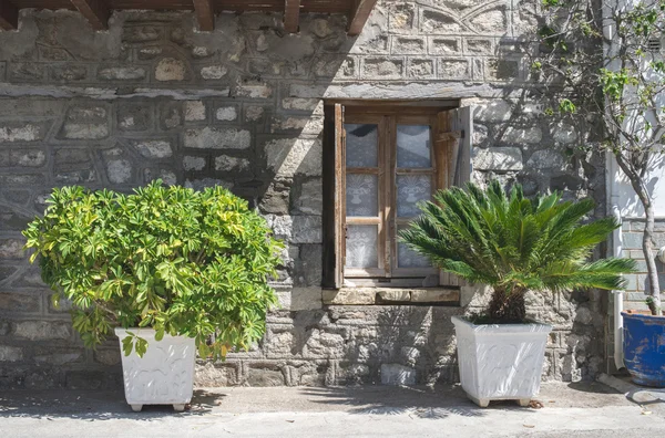 Casa típica grega — Fotografia de Stock