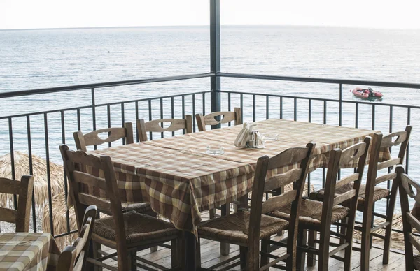 Typisk grekisk restaurang — Stockfoto