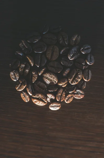 Close up of coffee beans — Stock Photo, Image