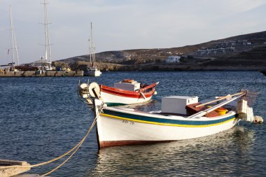 Yunan Adaları'nda bir yat
