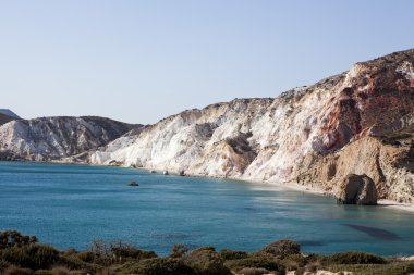 Milos island, Cyclades, Yunanistan