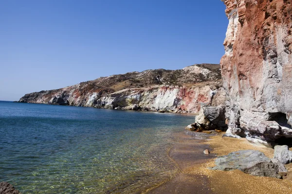 Milos ostrov, Cyclades, Řecko — Stock fotografie