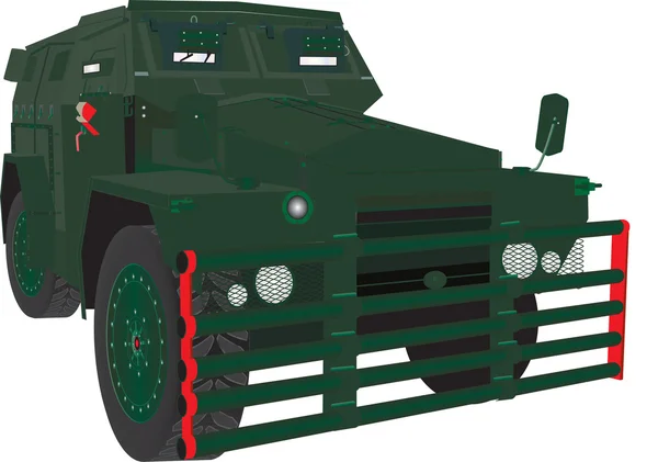 Pantserwagen — Stockvector