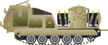 Missile Launching Vehicle clipart
