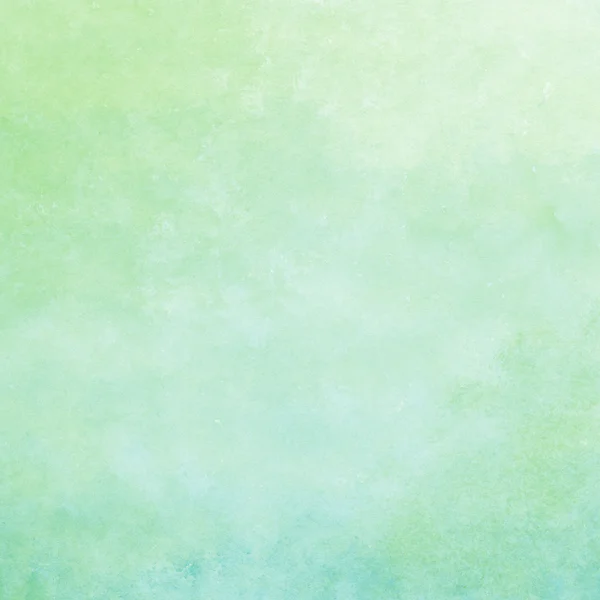 Green and blue watercolor texture background, hand painted — Stock Photo, Image