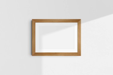 Yatay çerçeve modeli 7: 5, 70x50, A4, A3, A2, A1 manzarası. Tek kirazlı ahşap çerçeve modeli. Temiz, modern, minimalist, parlak. Passepartout / mat 3: 2 çerçeve oranı içinde açılıyor. Gölge Örtüsü.