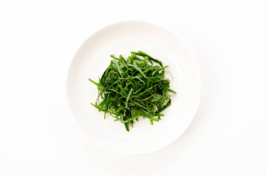 Japanese condiment, chopped green perilla, shiso, Oba