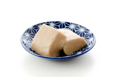 susam tofu, goma-dofu, Japon yemeği..