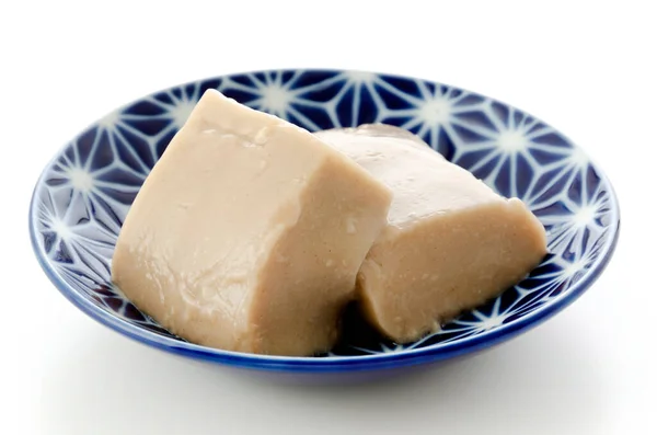 Sesame Tofu Goma Dofu Japanese Food — Stok Foto