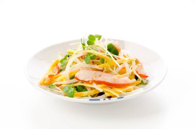 Japon yemeği, Aemono, baharatlı mürekkep balığı ve sebze.