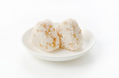 Japon yemeği, arpa taneli pirinç topu.