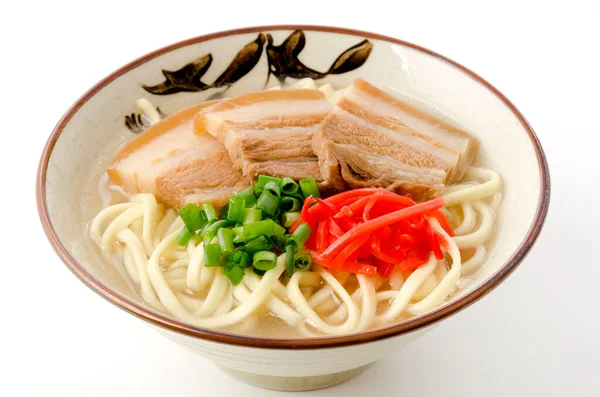 Κουζίνα Okinawan Okinawa Soba Noodles Sanmainikusoba — Φωτογραφία Αρχείου