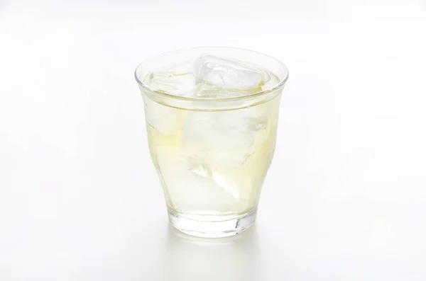 Cold Green Tea Glass — Stock Photo, Image