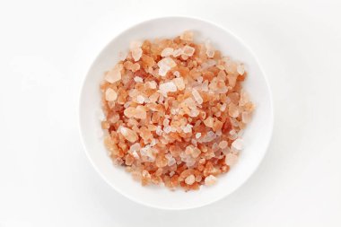 Himalaya Pembe Tuzu beyaz tabakta