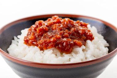 Japon Moromi Miso Beyaz Pirinç üzerine