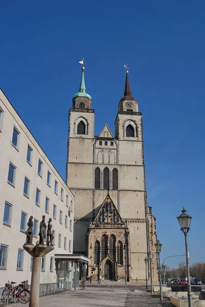 Church of Saint Jochannis, Jochanniskirche, Magdeburg, Germany — Stock Photo, Image