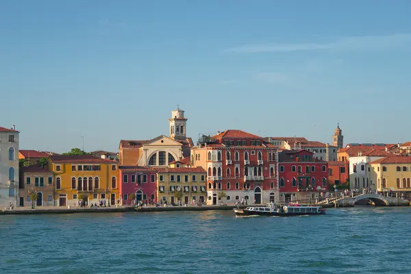 Şaşırtıcı Venedik, İtalya, yaz saati, gün batımı ile erken akşam