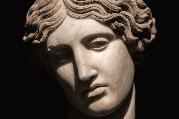 Retrato de la bella Venus realizada en piedra, Roma, Italia — Foto de Stock