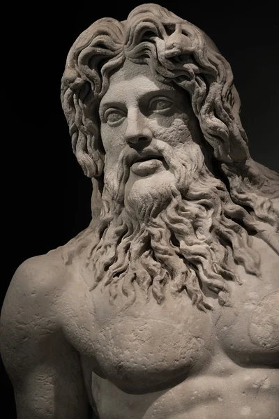 Estatua de Neptuno en Campidoglio, Roma, Italia — Foto de Stock