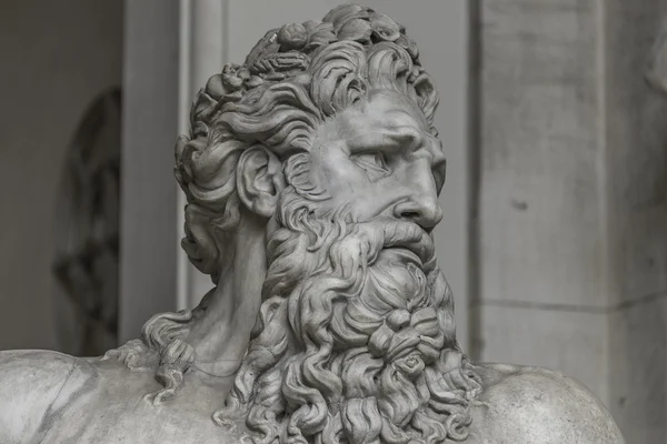 Statue of Neptune at Capitoline, Rome, Italy — Stock Photo, Image