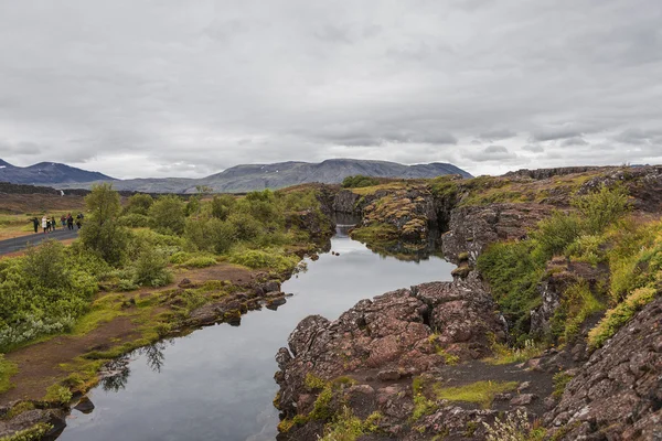 Islandské přírody, léto — Stock fotografie