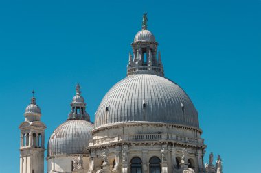 Veiw Basilica di Santa Maria della Salute, Venedik, İtalya