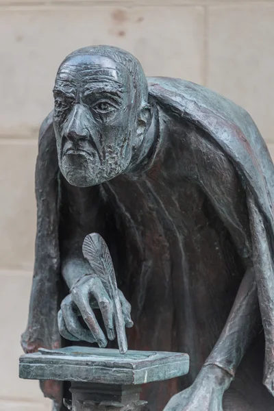 Statua di un pennino cattolico nella Cappella Santa Maddalena a Petri C — Foto Stock