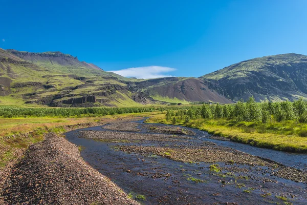 Paysage naturel en Islande, heure d "été 2015 — Photo