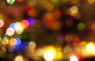 Odaklanamayan soyut noel arkaplanı.