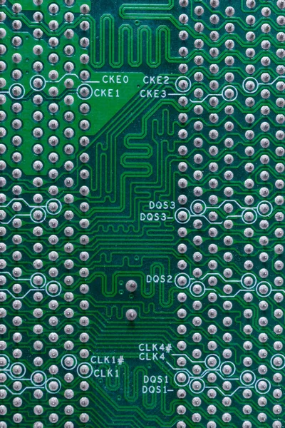 Electronic circuit board. Printed circuit board. Circuit board background. Close up of computer circuit board. Macro shot.