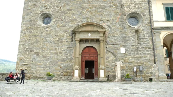 Cortona Arezzo Toscane Italie Mai 2019 Cathédrale Catholique Cortona — Photo