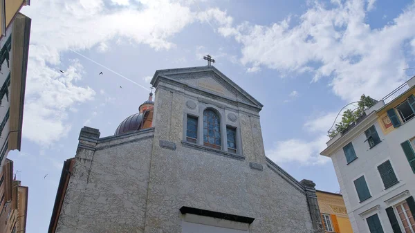 Chiavari Genoa Liguria Italy June 2019 Church Saint John Baptist — Stock Photo, Image