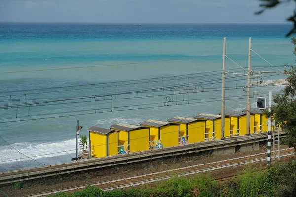 Ligurian Denizi Cenova Liguria Talya Nın Cavi Lavagna Eyaletinde Yer — Stok fotoğraf