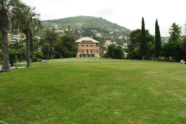 Génova Liguria Italia Junio 2017 Parques Aldea Nervi — Foto de Stock