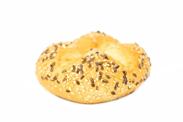 Kaiser Roll Seeds Sesame — Stock Photo, Image