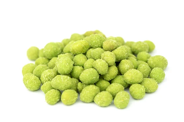 Cacahuetes Verdes Con Especias Wasabi — Foto de Stock