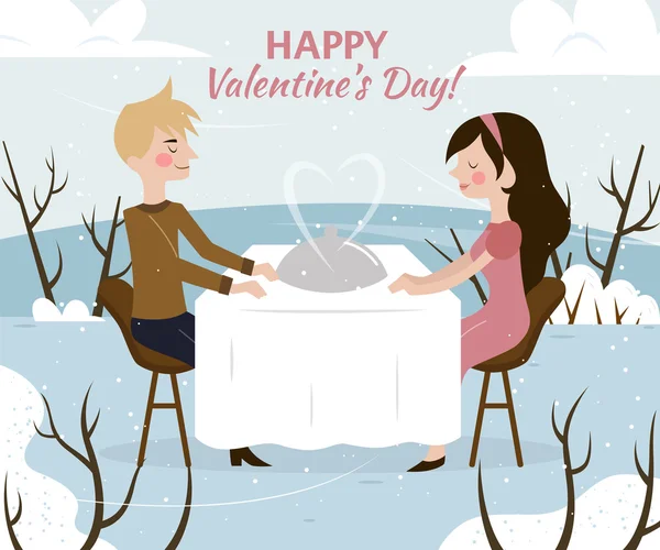 St. Valentine dag kaart. — Stockvector