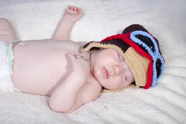 Baby rustig in slaap — Stockfoto
