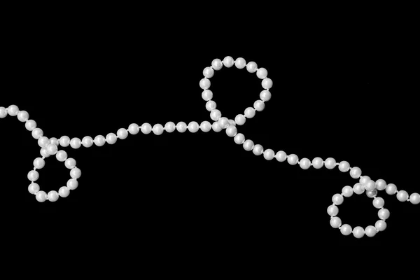 真珠スレッドでトリプル ループ — ストック写真