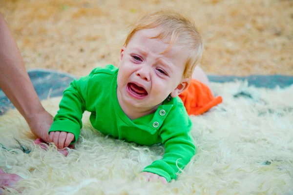 Threat of leaving alone — Stock Photo, Image