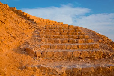 Masada kale yolu